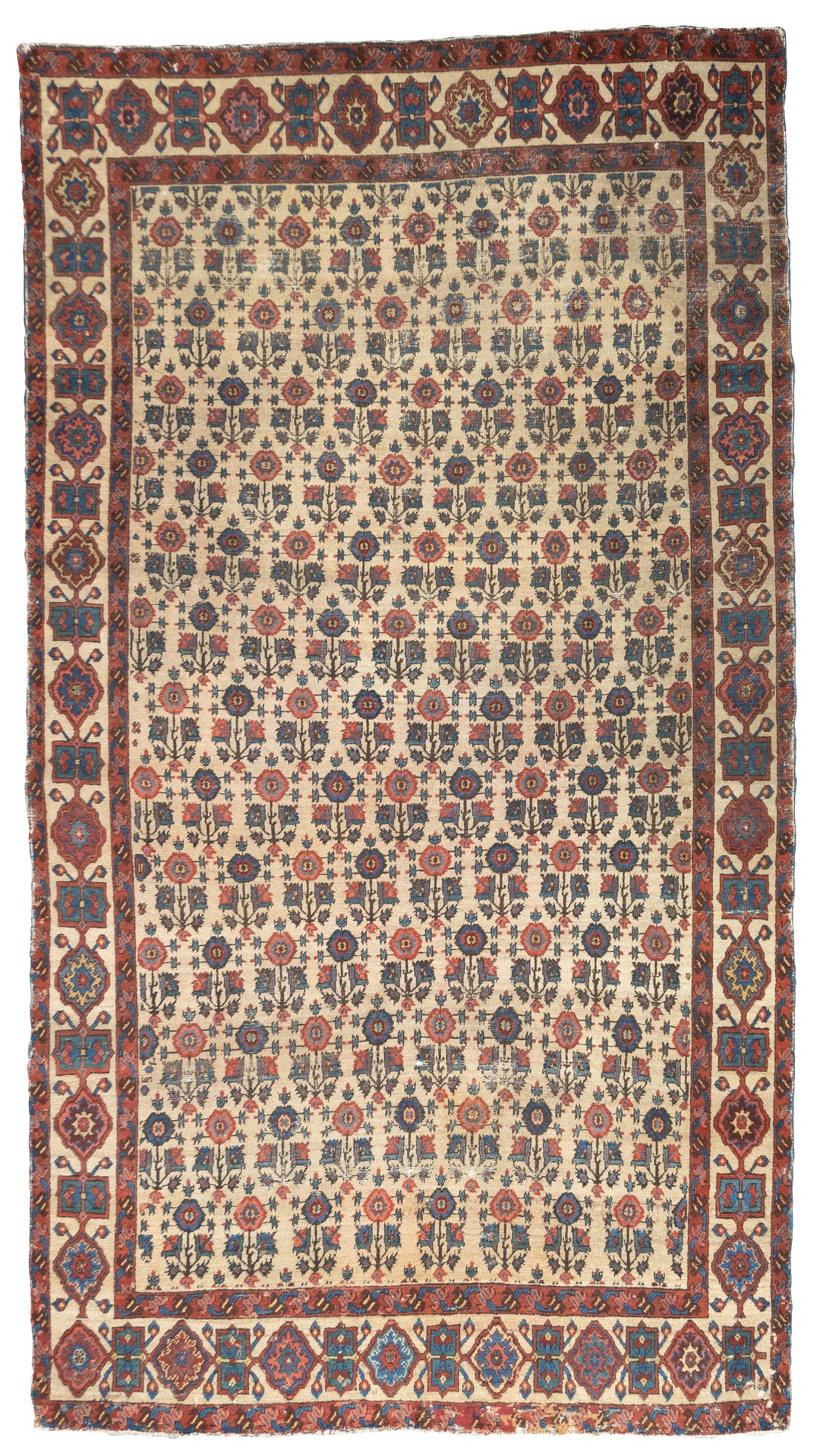 Antique Persian Bakhshayesh Rug 5'2" x 9’4”