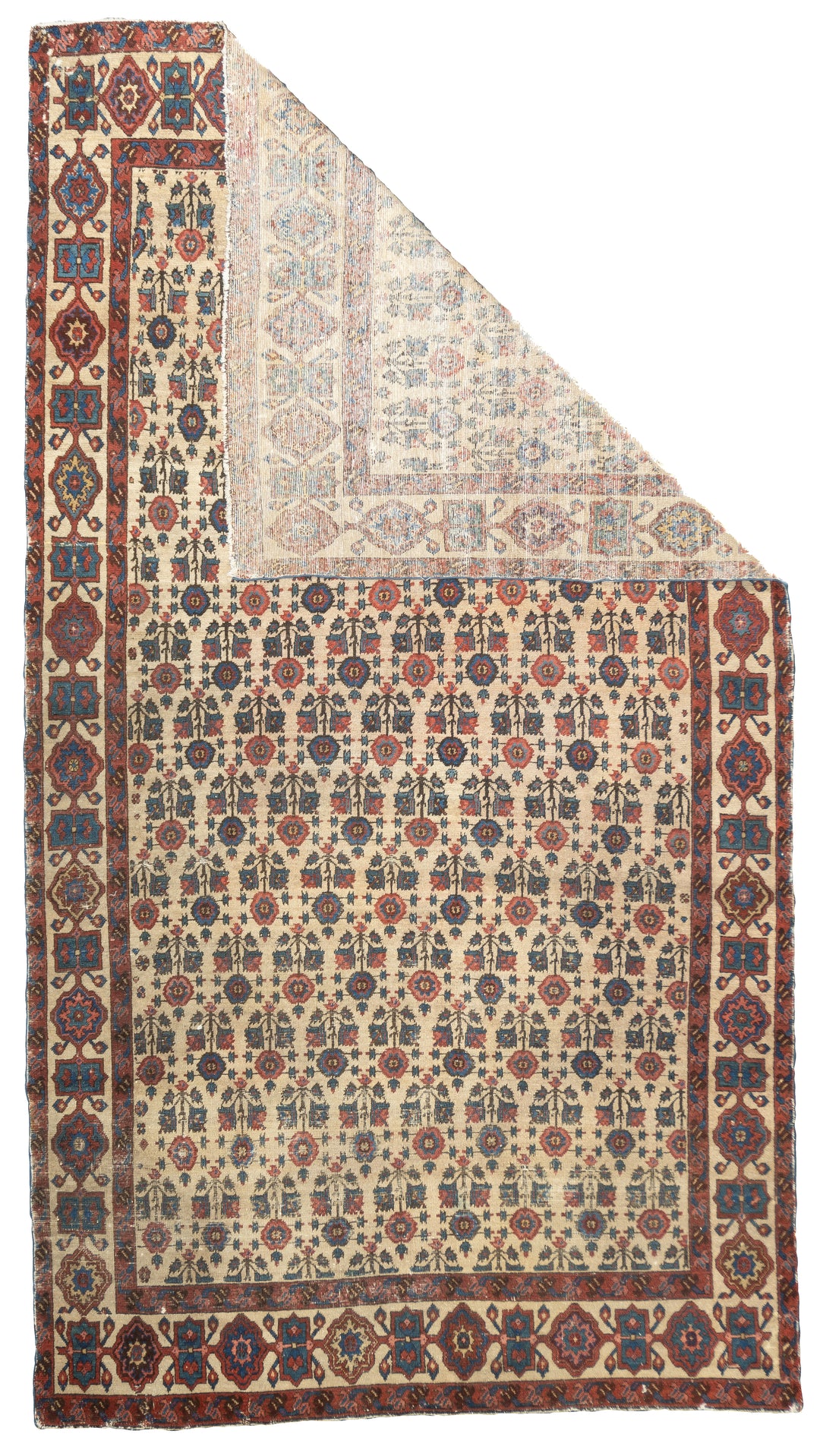 Antique Persian Bakhshayesh Rug 5'2" x 9’4”