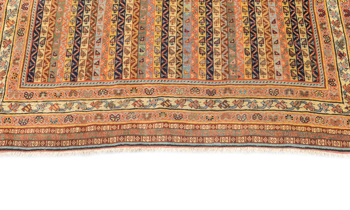 Antique Persian Tribal Qashqai Rug 3'0" x 4'10''