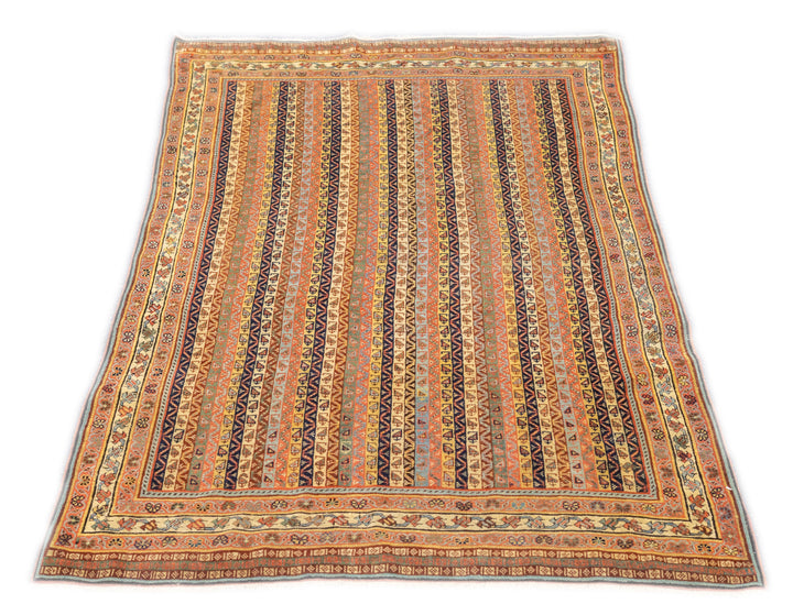 Antique Persian Tribal Qashqai Rug 3'0" x 4'10''