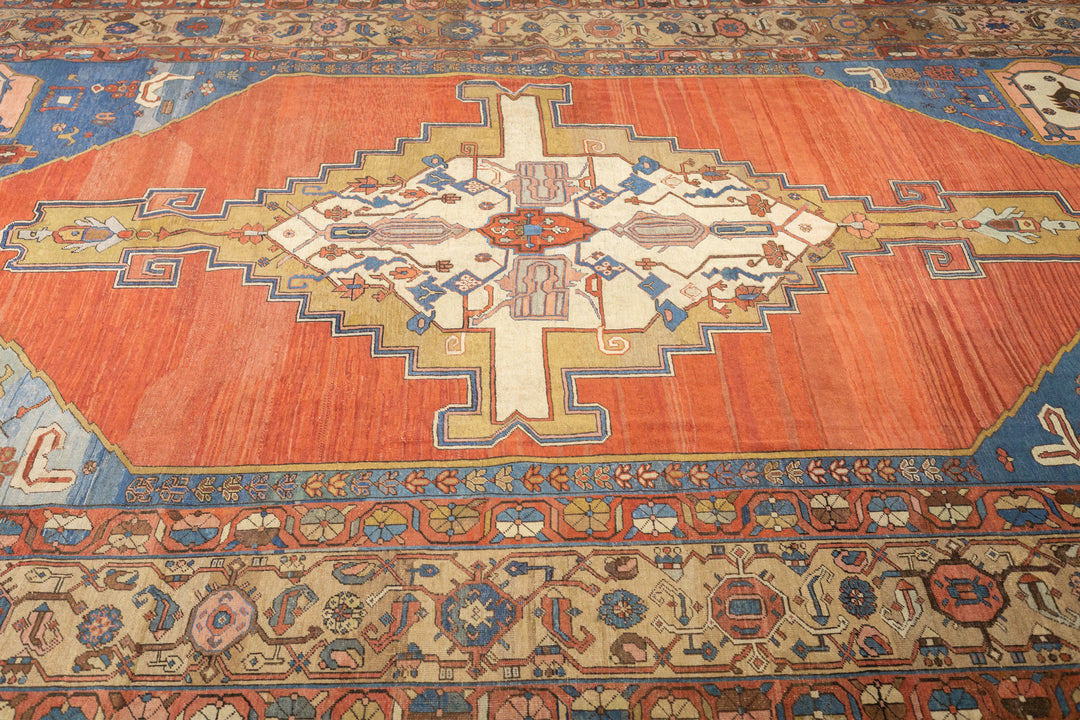 Antique Persian Bakhshayesh Rug 10'10'' x 14'6''