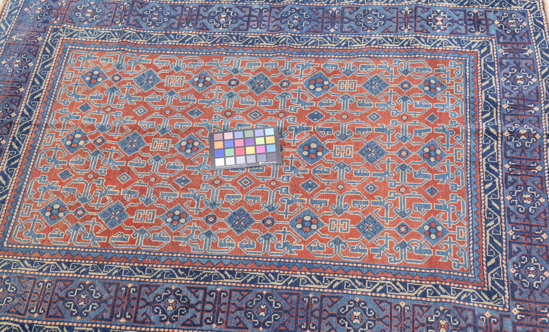 Antique Caucasian Shirvan Rug 3'4'' x 4'6''