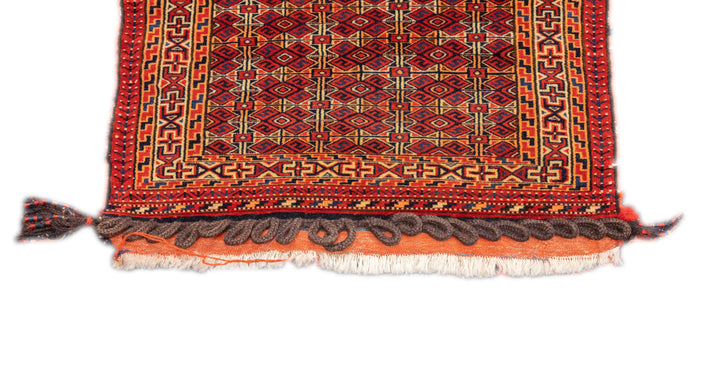Antique Persian Turkmen Saddle Bag (One of pair) 2'2'' x 3'4''