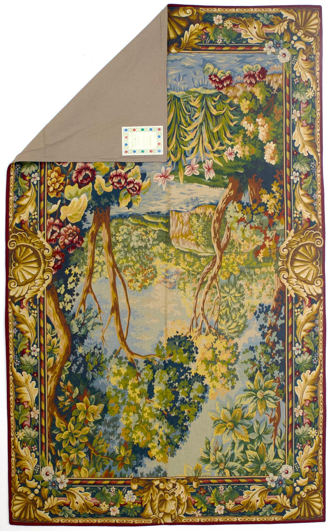 Antique European Tapestry 4’10" x 7’11"