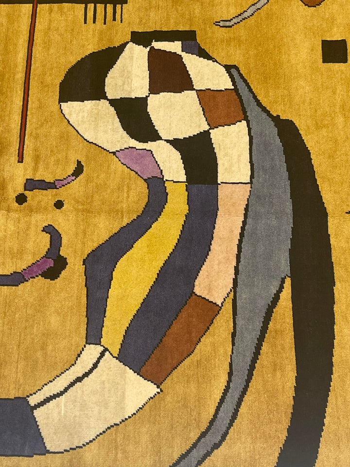 Fine Mid Century French Rug 6’9” x 9’8"