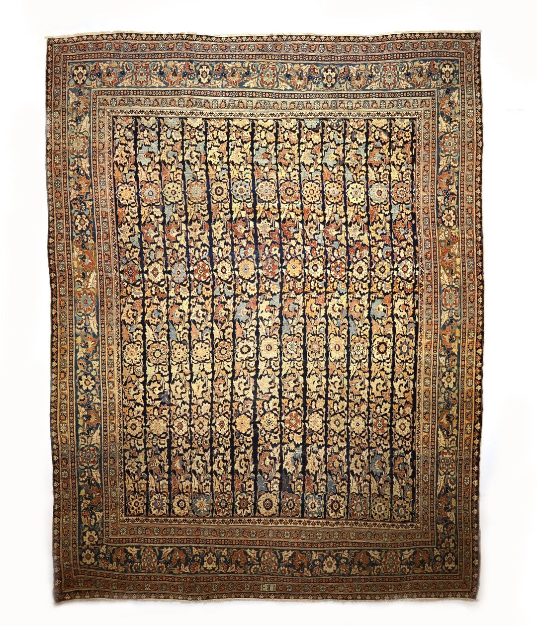 Antique Persian Tabriz Rug 10’6" x 13’9”