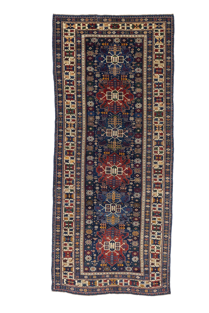 Antique Caucasian Shirvan Rug 4'1" x 9’10”