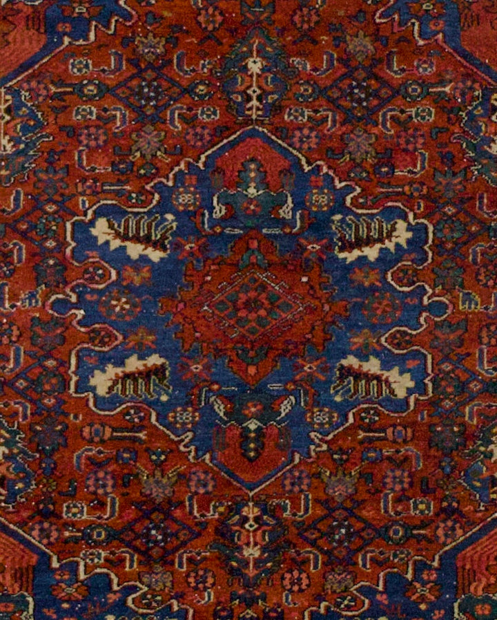 Fine Antique Persian Malayer Rug 4'10" x 6’1"