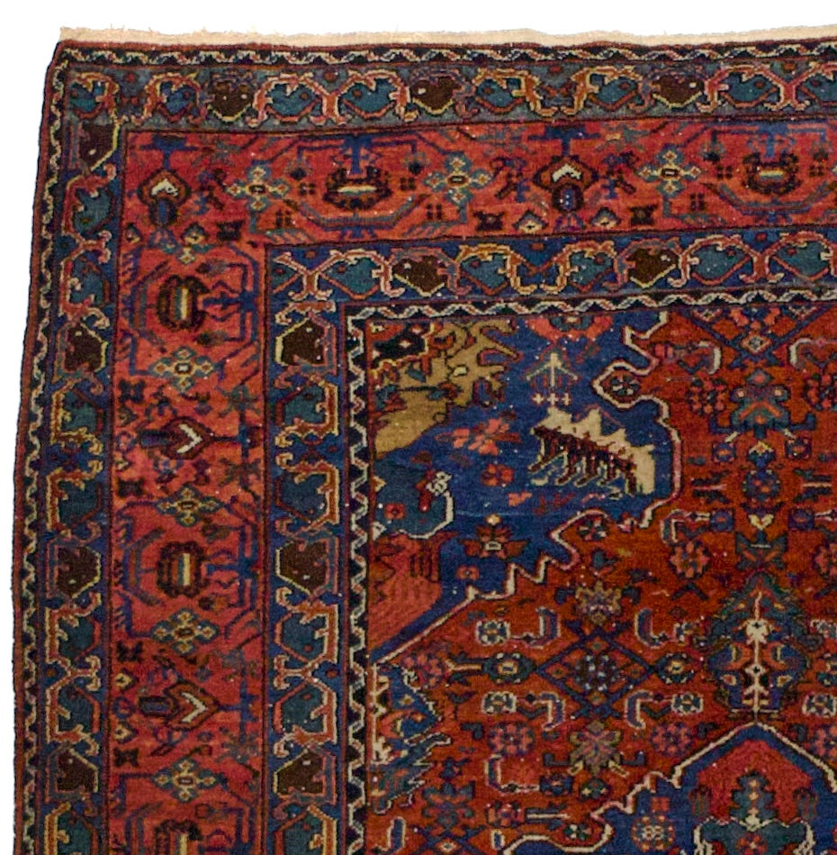 Fine Antique Persian Malayer Rug 4'10" x 6’1"