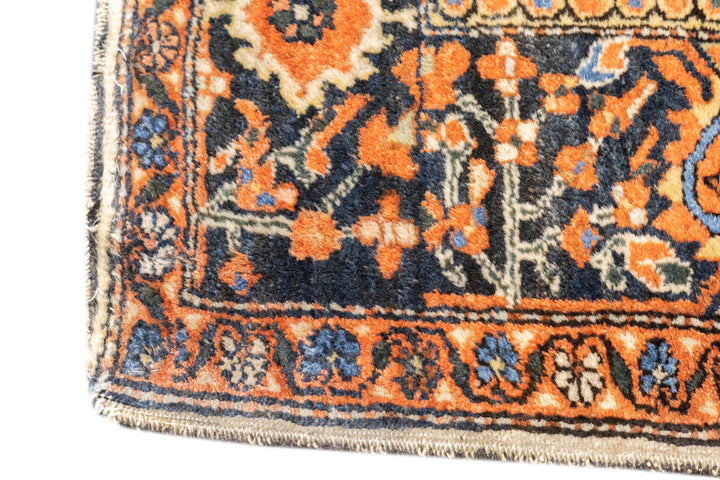 Antique Persian Farahan Sarouk Rug 3'4'' x 4'11''