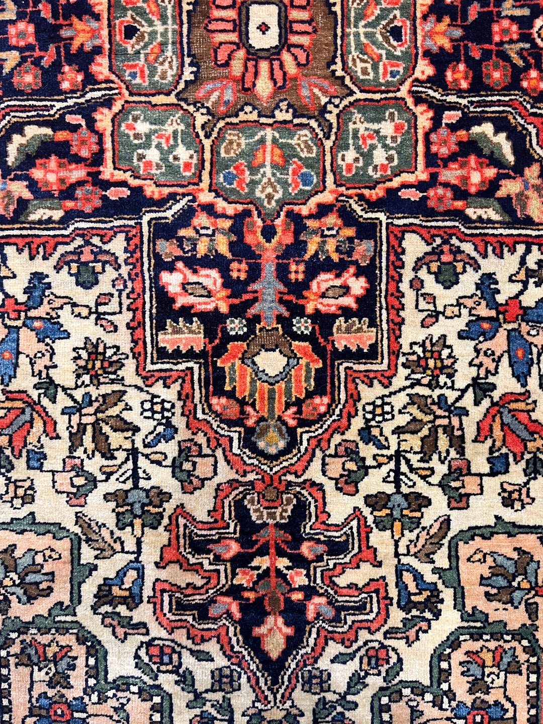 Antique Persian Farahan Sarouk Rug 3’3" x 4’10"