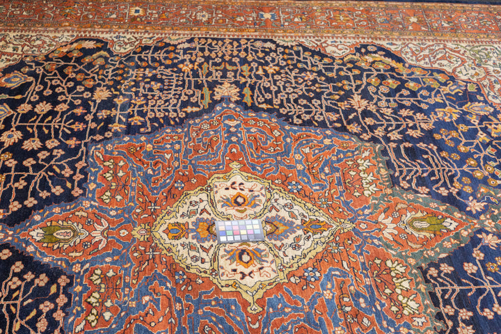 Antique Farahan Sarouk Rug 11'2'' x 13'4''