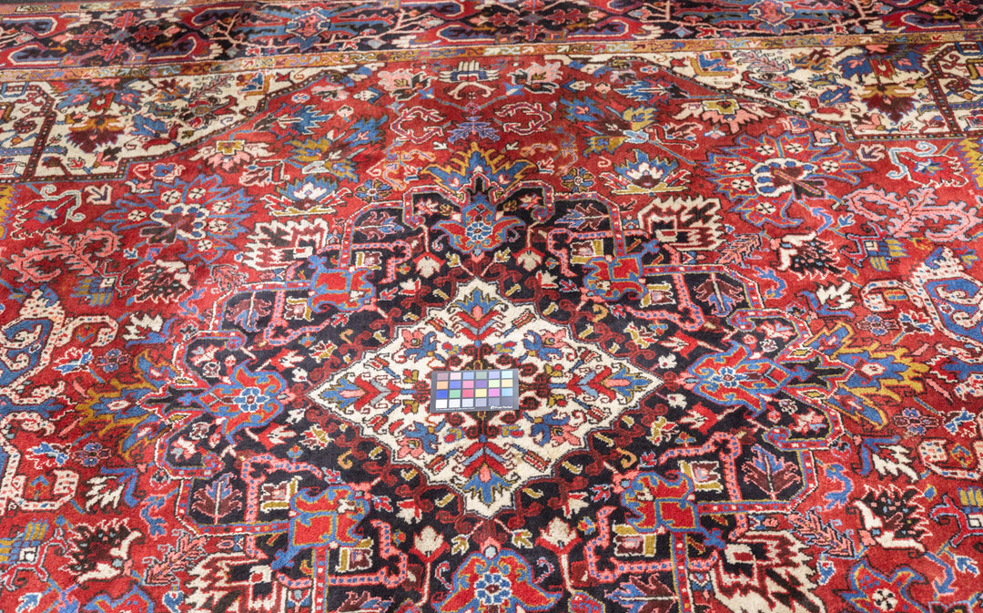 Antique Persian Heriz Rug 9'11'' x 13'3''