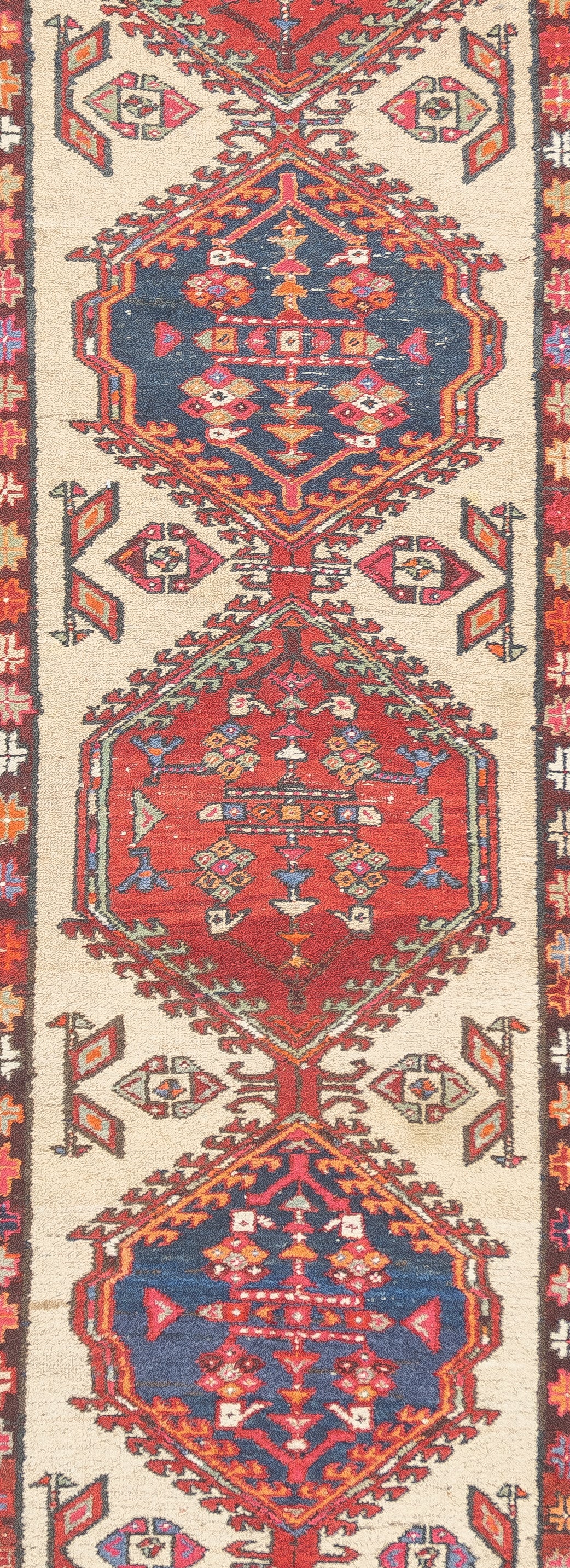 Antique Persian Sarab Runner 3'5'' x 10'10''