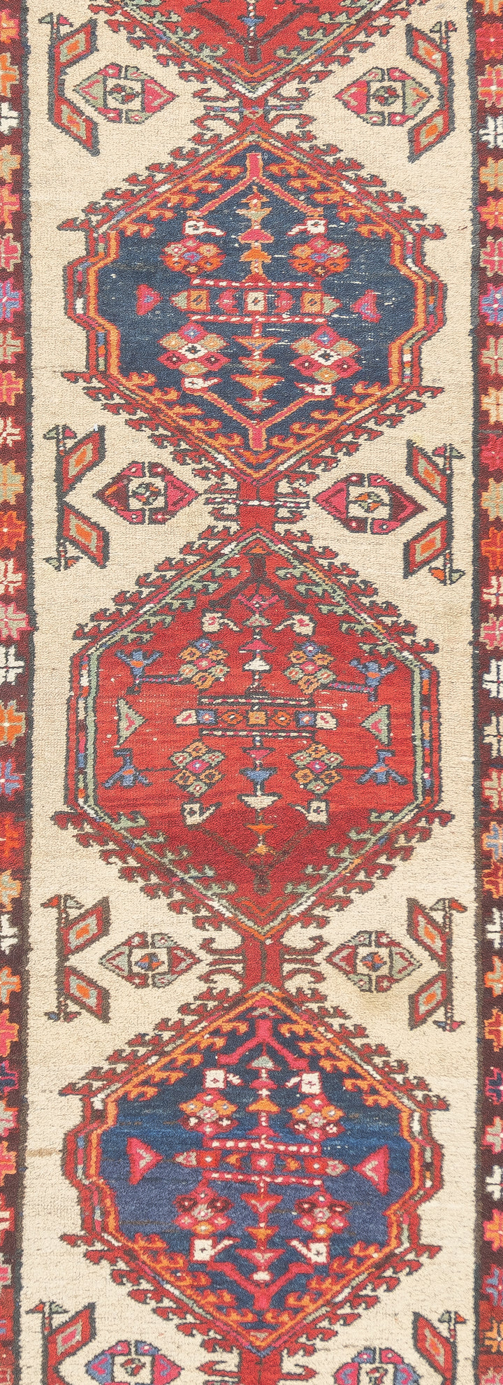 Antique Persian Sarab Runner 3'5'' x 10'10''