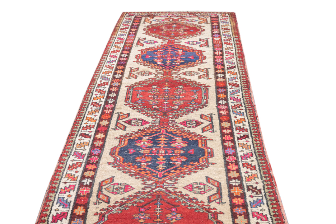 Antique Persian Sarab Runner 3'5'' x 10'10''