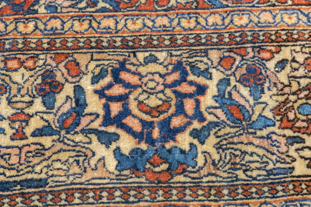 Antique Persian Isfahan Rug 4’2" x 6’7"