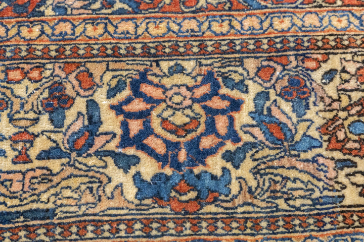 Antique Persian Isfahan Rug 4’2" x 6’7"