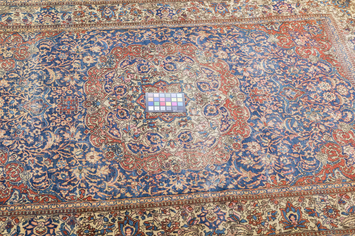 Antique Persian Isfahan Rug 4’2" x 6’7"