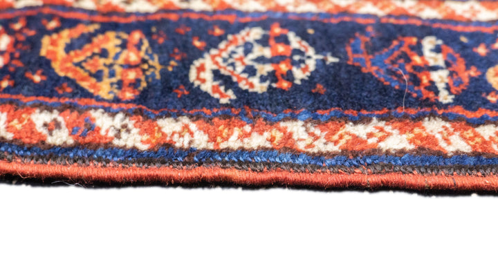 Antique Persian Qashqai Rug 3'4'' x 5'3''