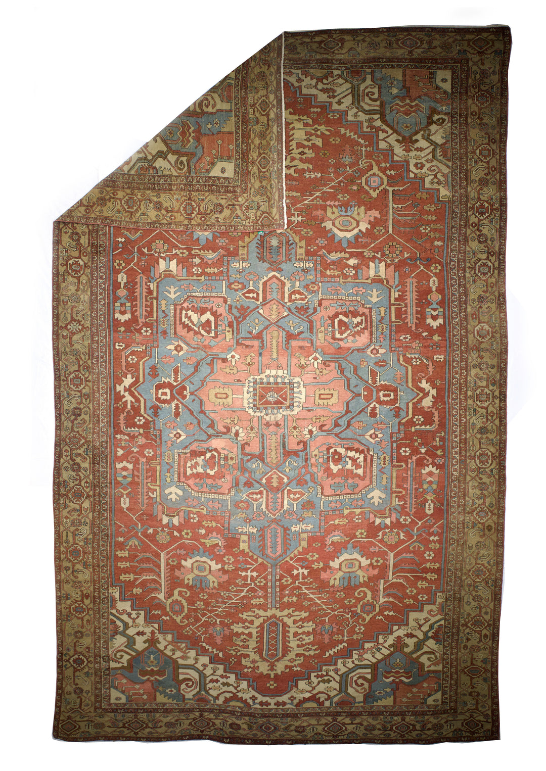 Antique Serapi Rug 11'0'' x 18'6''