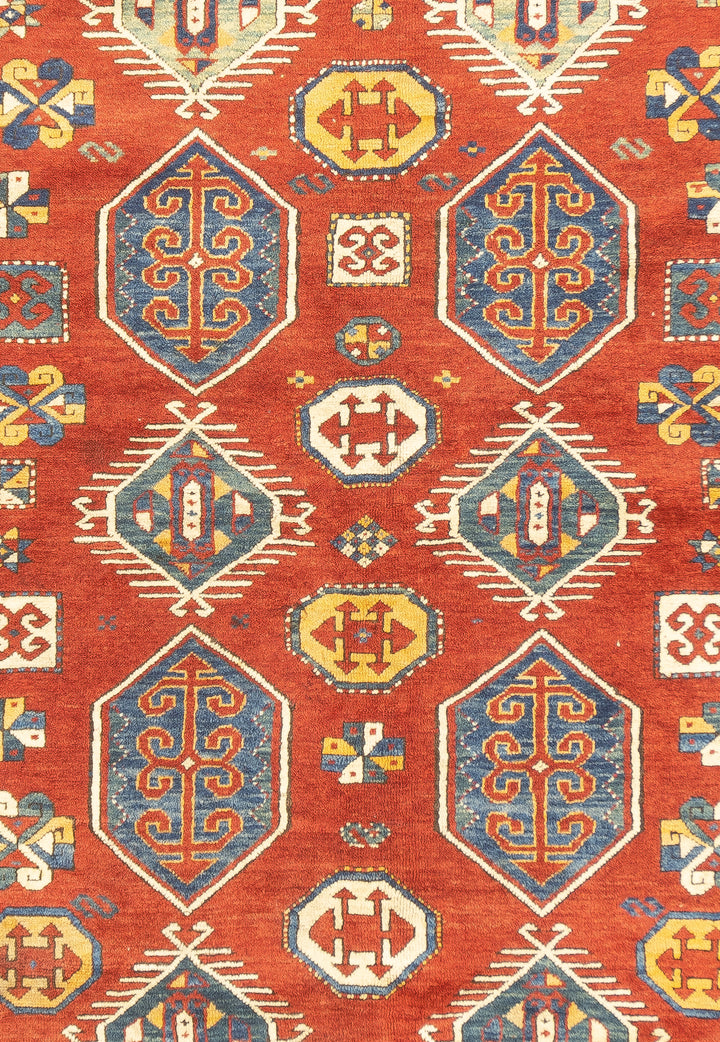 Antique Caucasian Kazak Rug 5'9'' x 8'3''