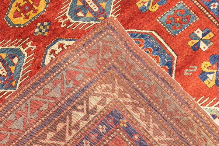 Antique Caucasian Kazak Rug 5'9'' x 8'3''