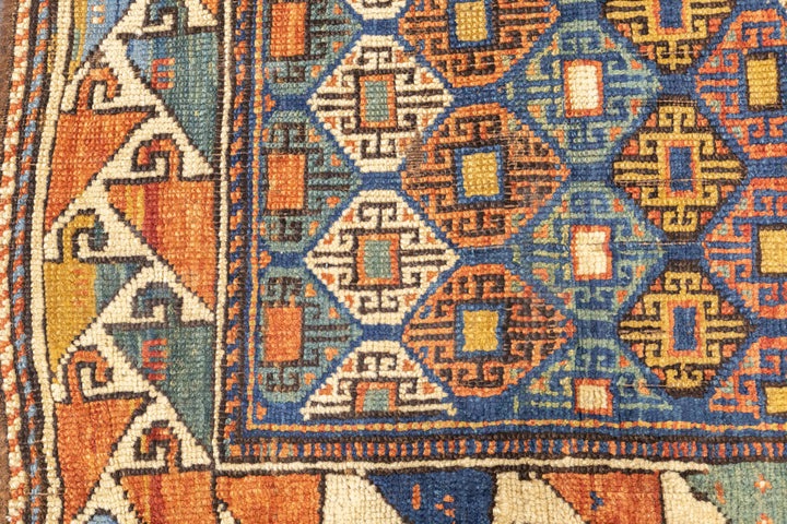 Antique Kazak Rug 3'1'' x 4'3''