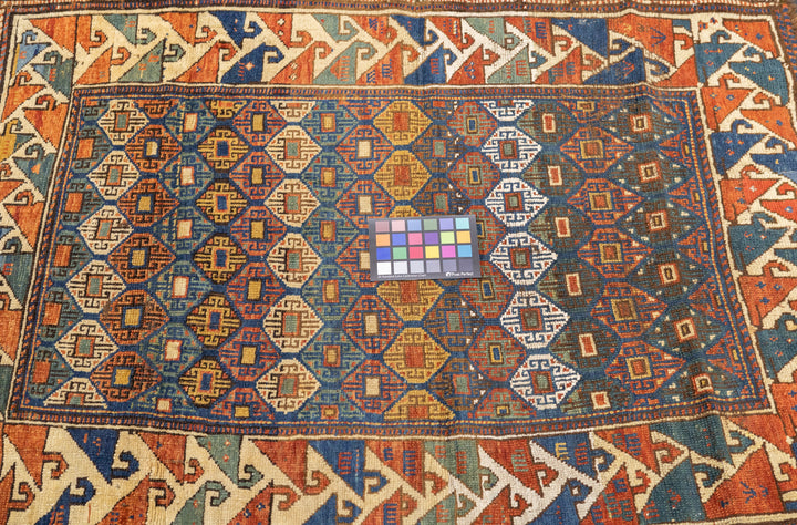 Antique Kazak Rug 3'1'' x 4'3''