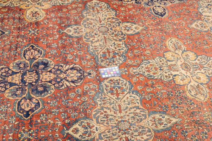 Antique Farahan Sarouk Rug 12' x 17'9''