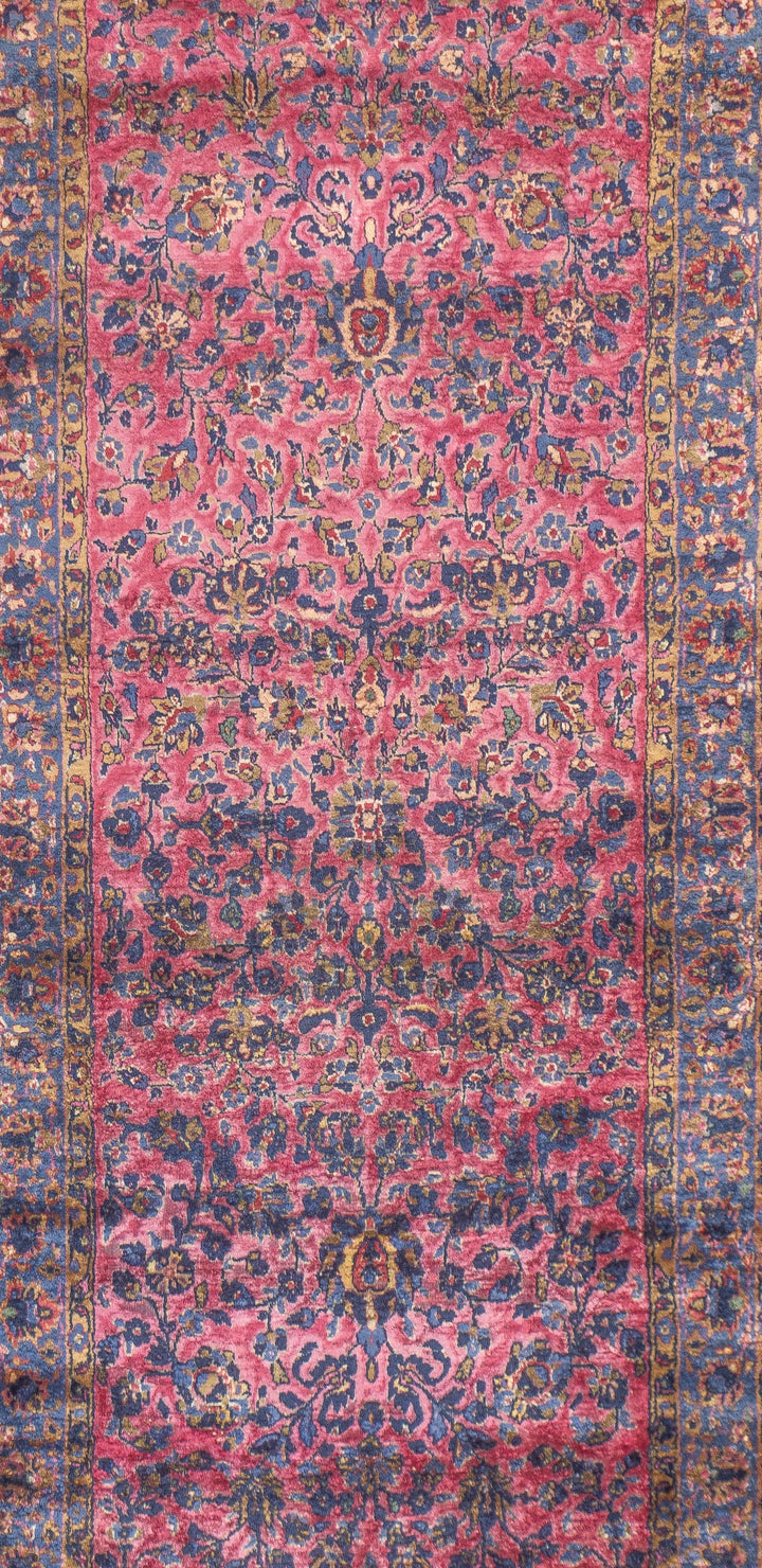 Antique Persian Kashan Rug 1'11'' x 5'11''