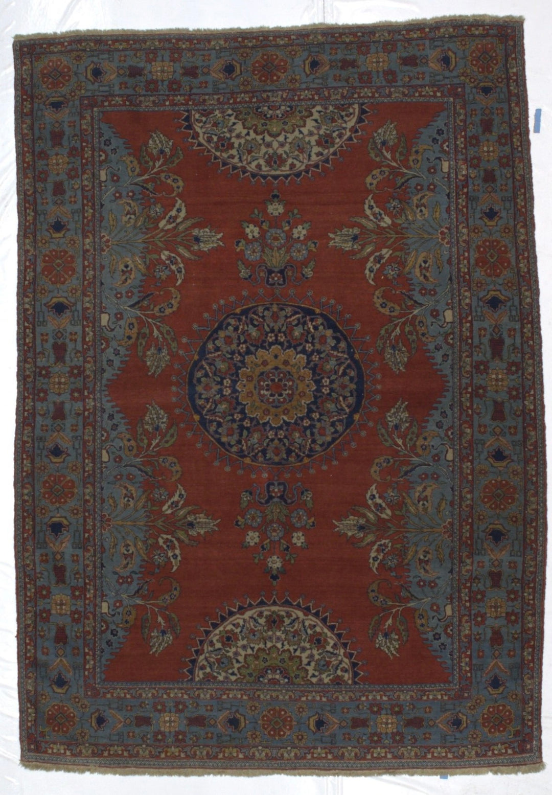 Antique Persian Tehran Rug 5’1” x 7’3”