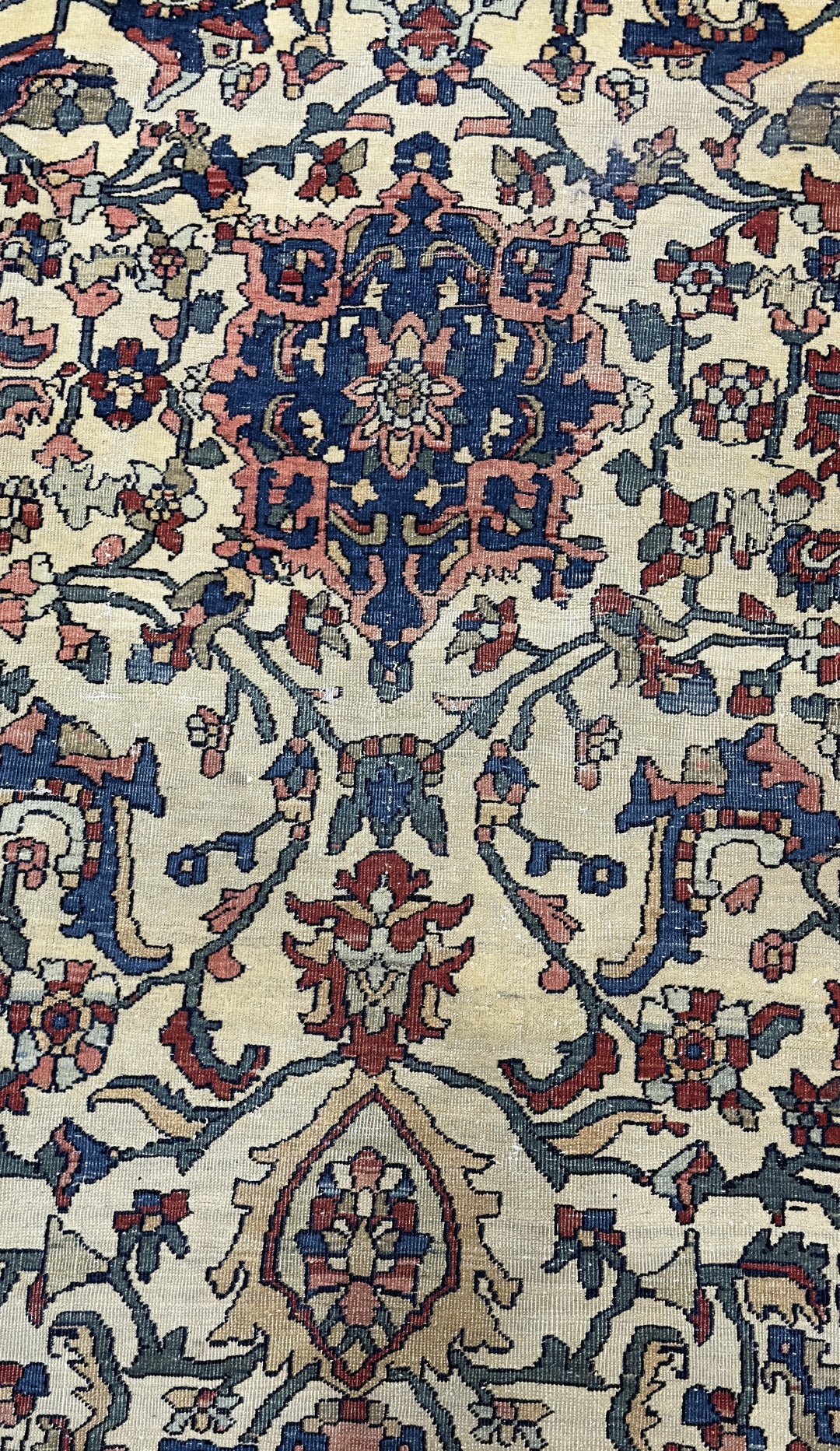 Antique Persian Farahan Sarouk Rug 11’0" x 13’0"