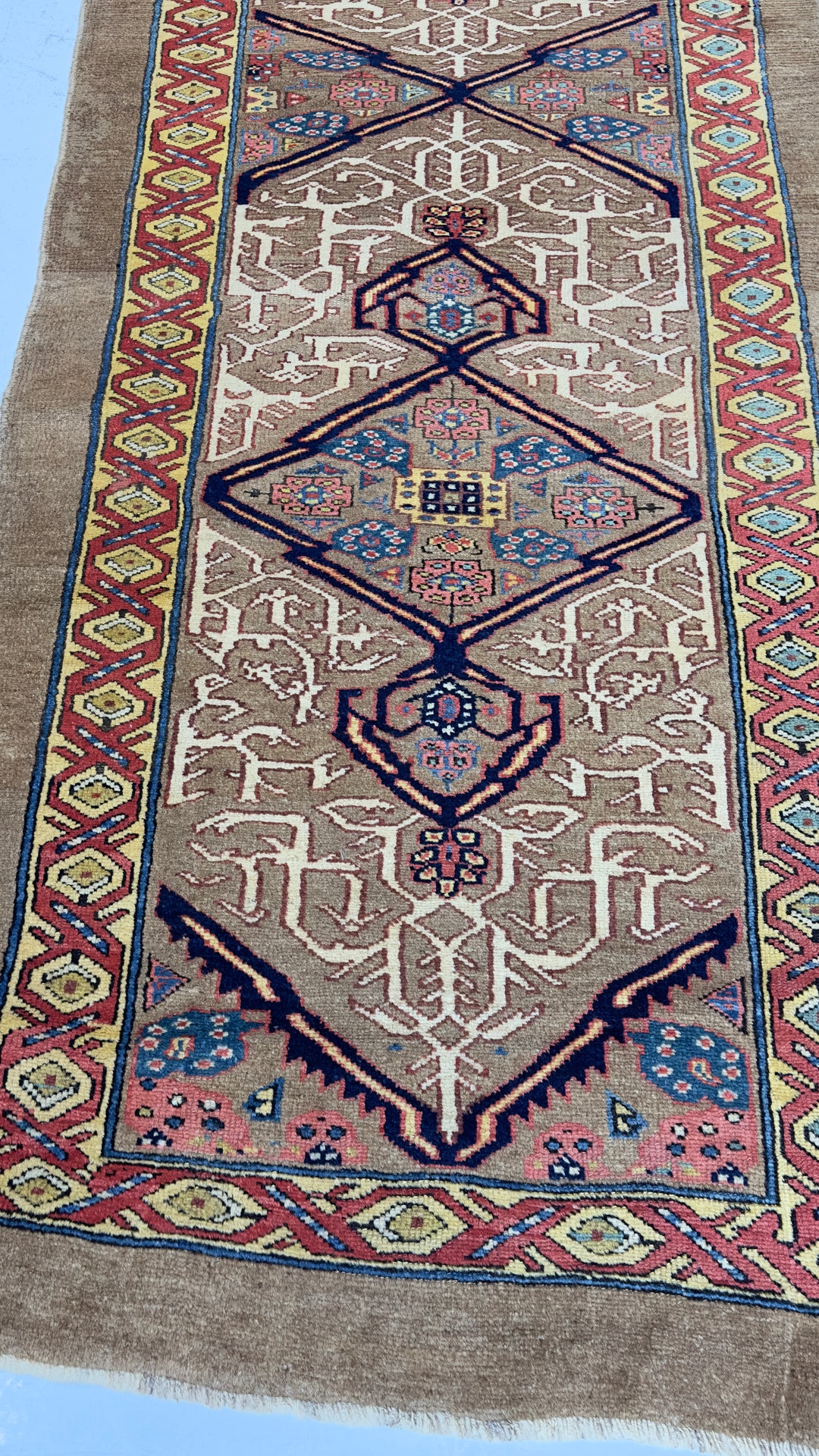 Antique Persian Sarab Runner 3’9” x 15’6”