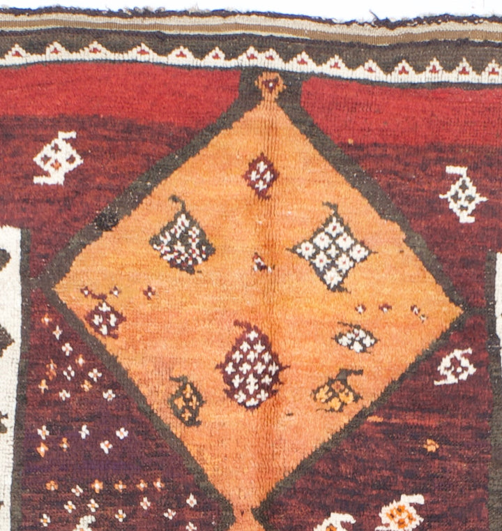 Fine Antique Persian Moroccan Rug 4’6" x 9’0"