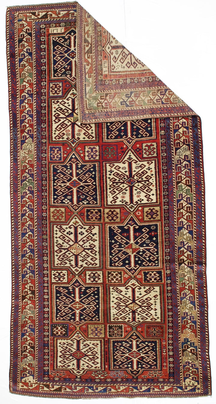 Antique Caucasian Shirvan Rug 5’0" x 10’3”