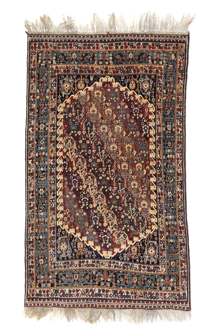 Antique Persian Qashqai Rug 4’8" x 7’11"