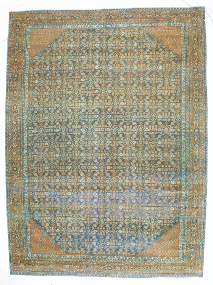 Antique Persian Sultanabad Rug 8’9” x 11’8”