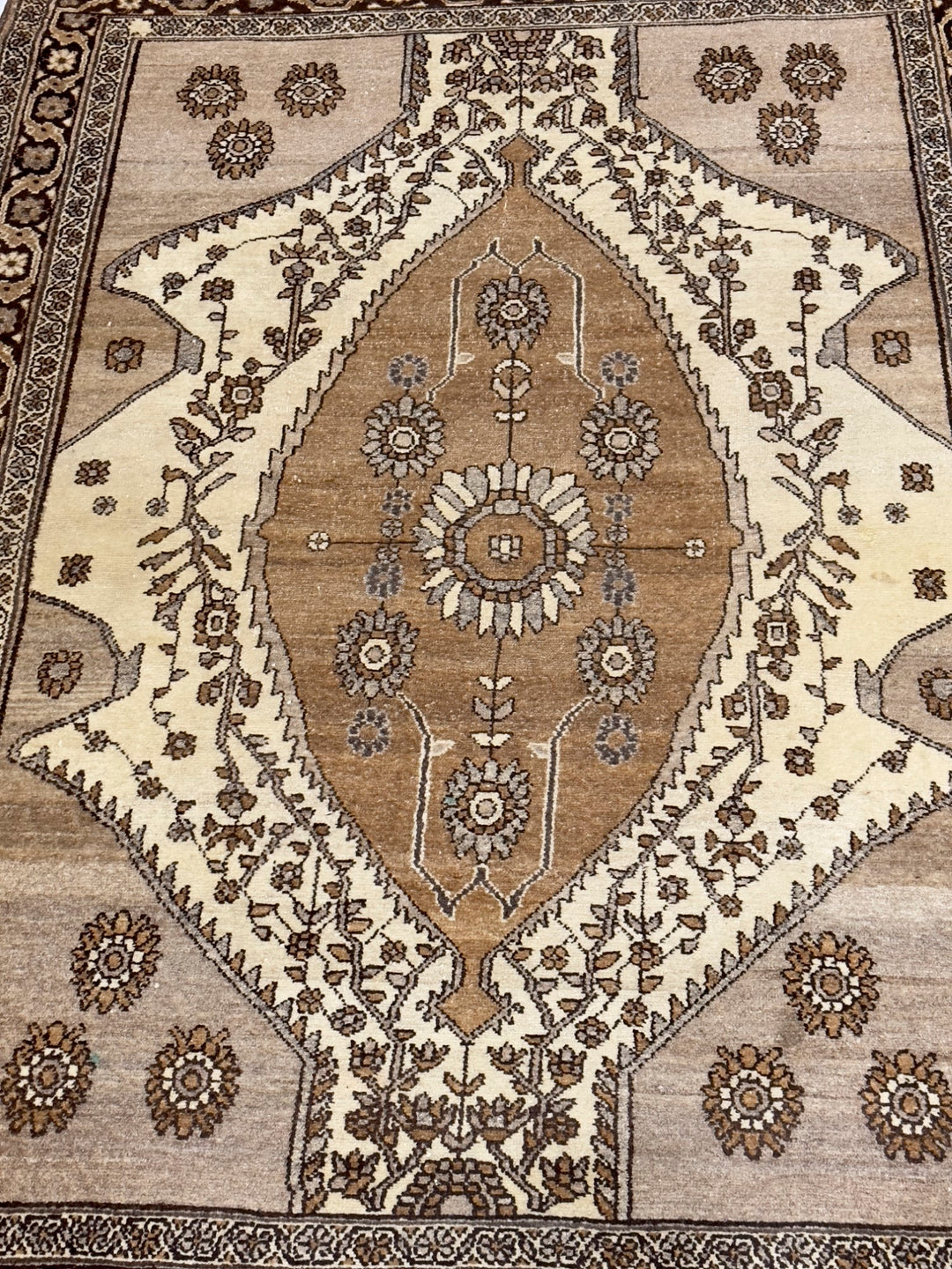 Antique Persian Malayer Rug 3’8" x 5’1"