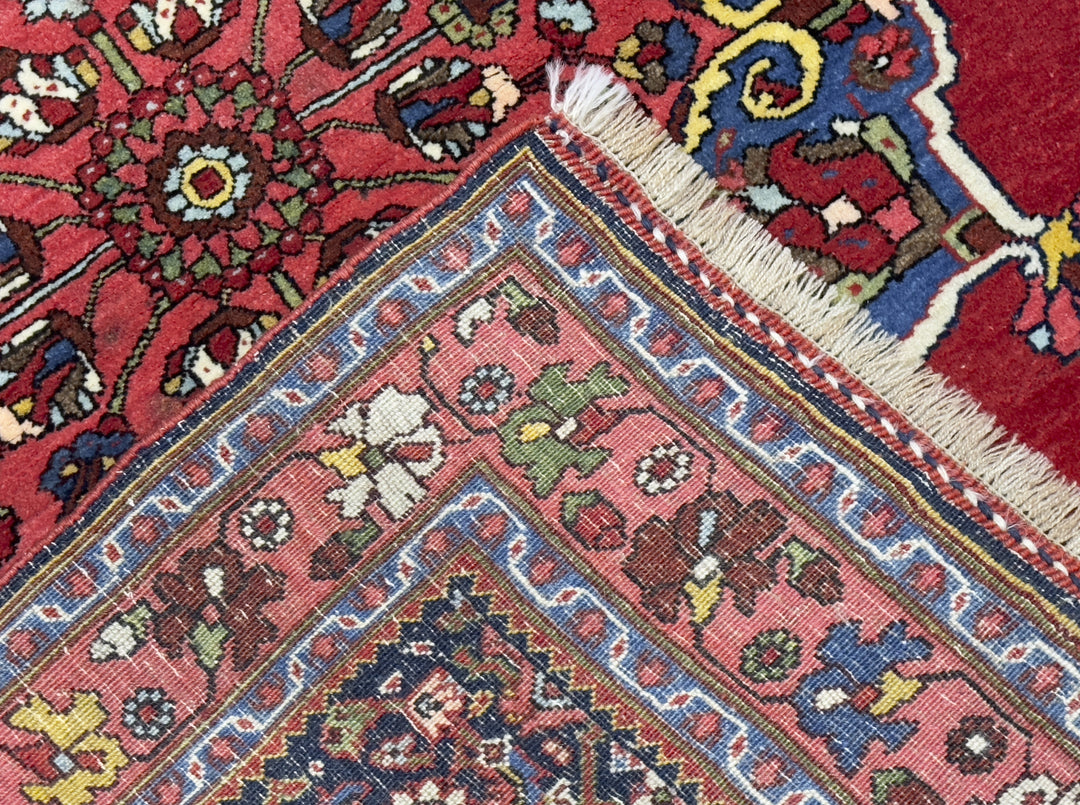 Antique Persian Halva Bidjar Rug 3'7" x 5’5"