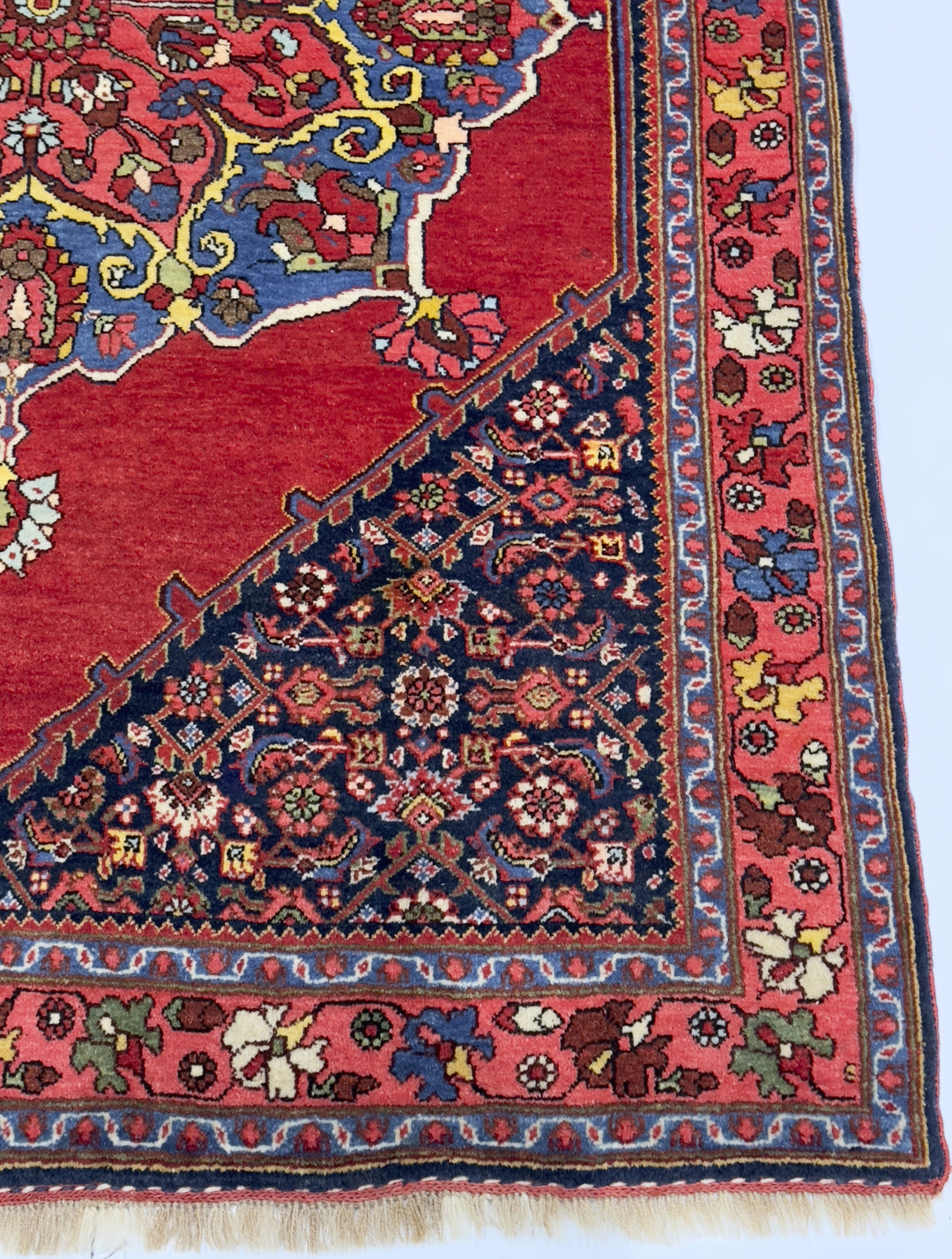 Antique Persian Halva Bidjar Rug 3'7" x 5’5"