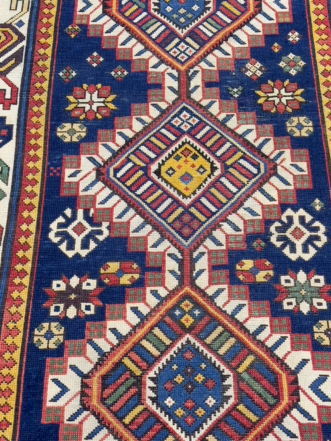 Antique Caucasian Shirvan Rug 3'7" x 6'0"