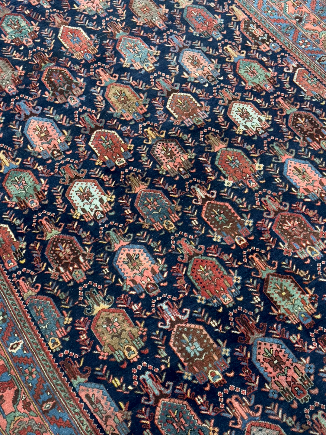 Antique Persian Bidjar Rug 4'10" x 7’0"