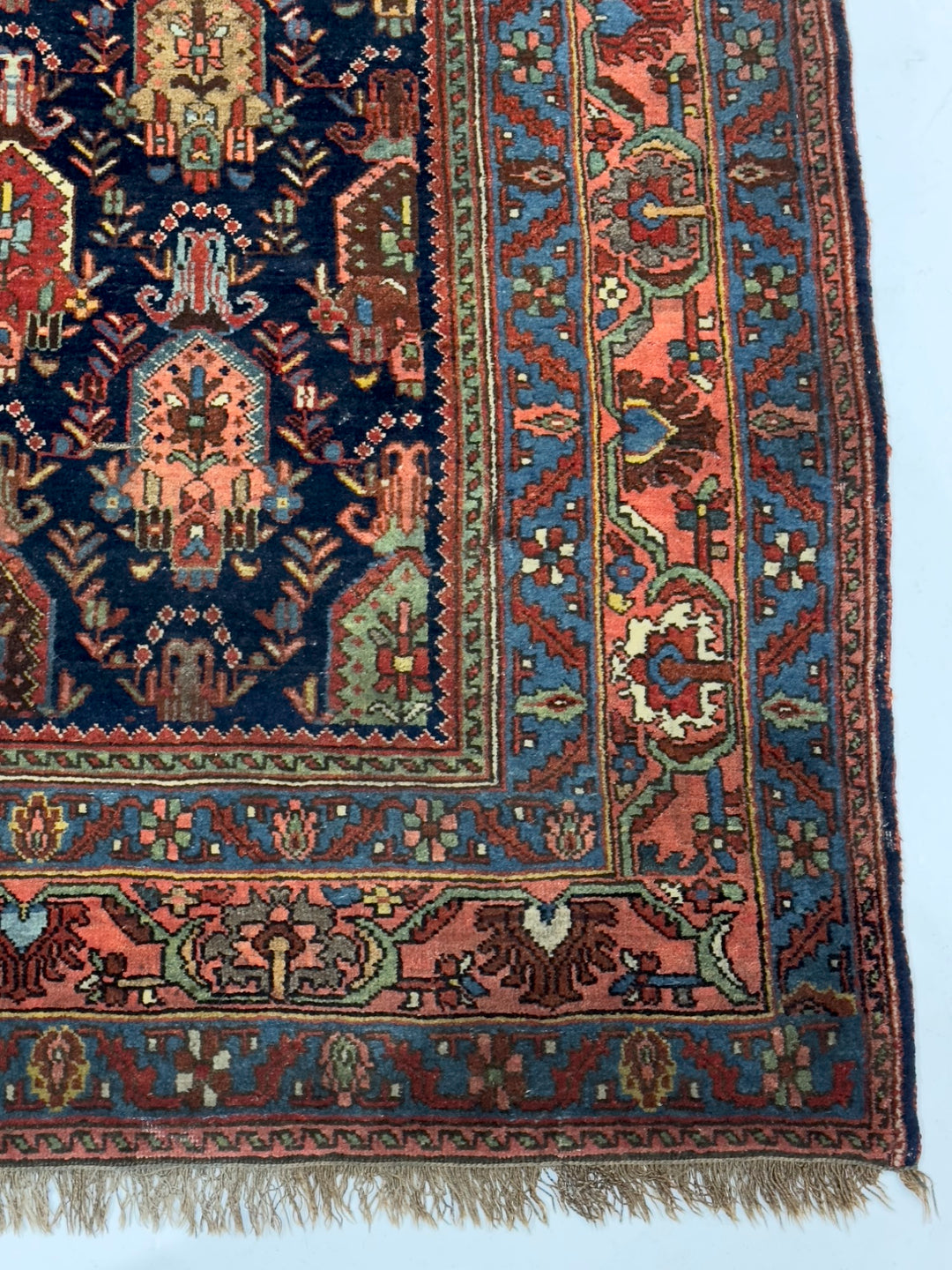 Antique Persian Bidjar Rug 4'10" x 7’0"