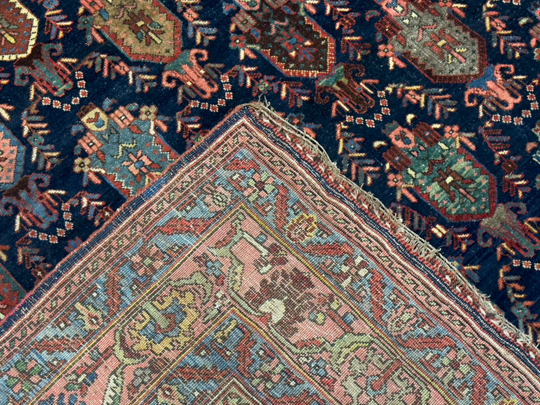 Antique Persian Bidjar Rug 4'10" x 7’0"