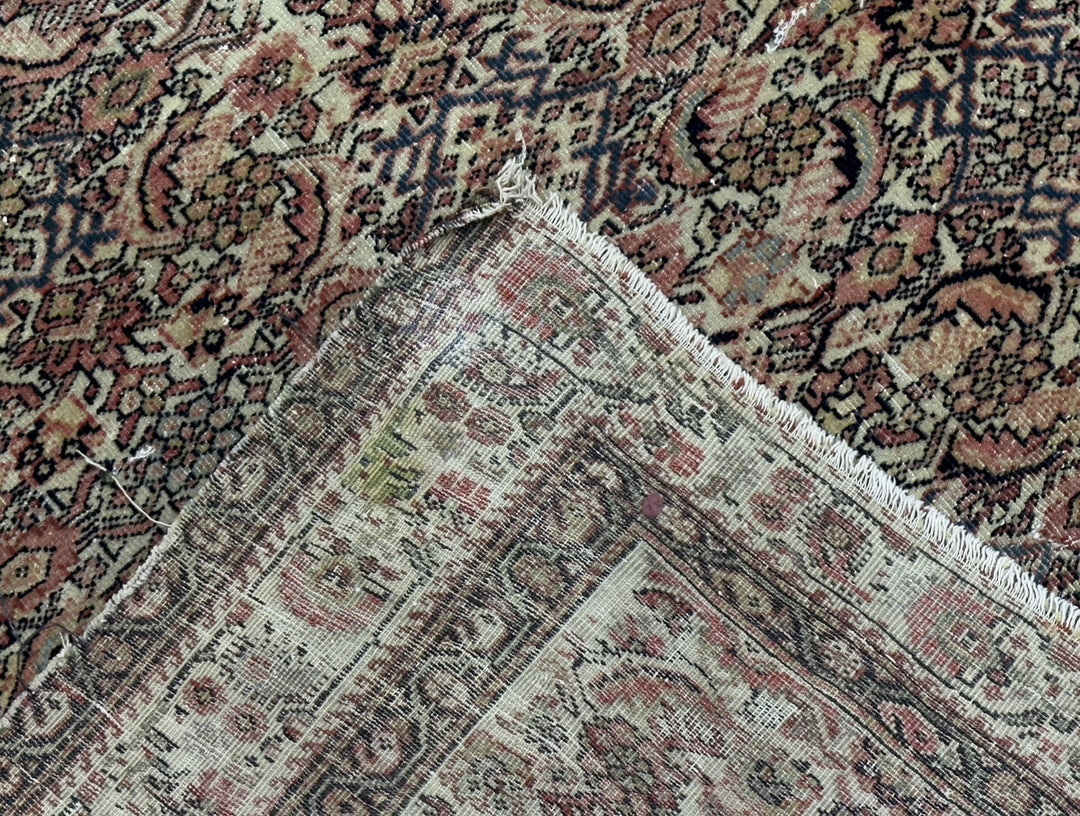 Antique Persian Farahan Rug 3'9" x 5’10”