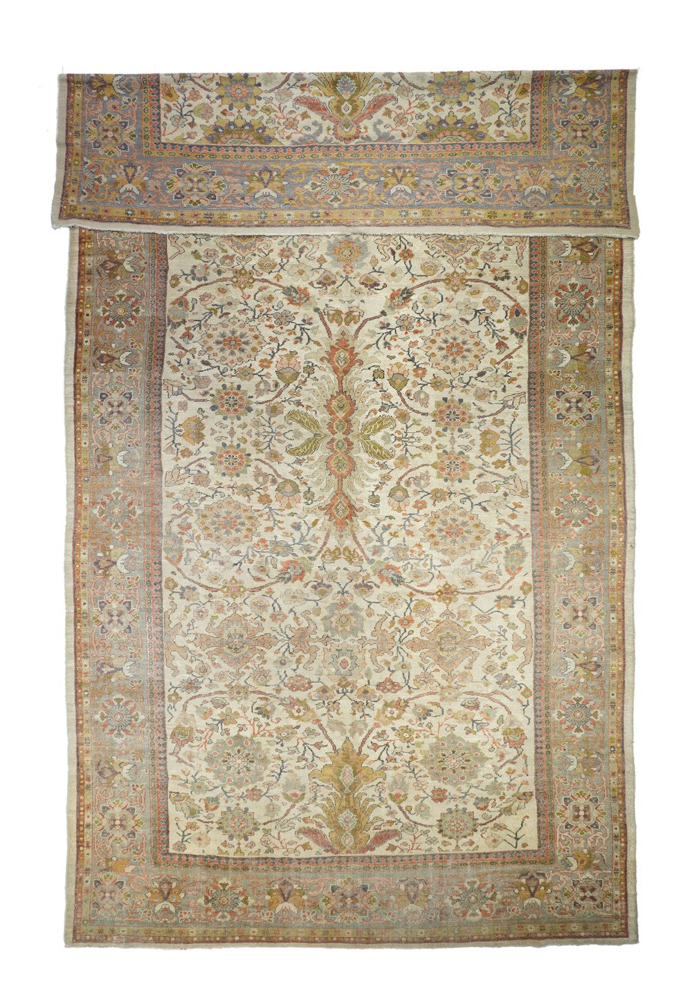 Antique Ziegler Mahal Rug 9'9'' x 17'9''