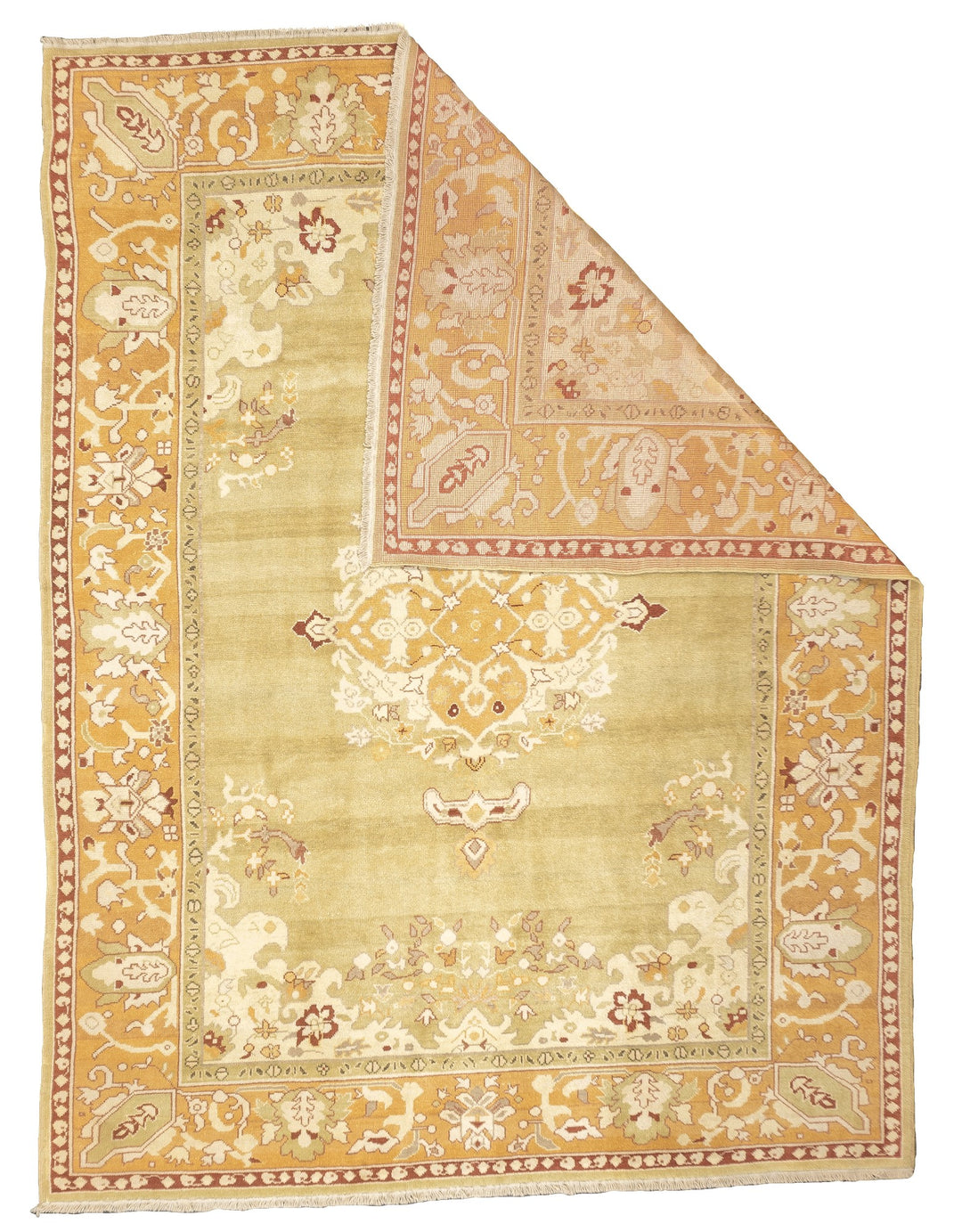 Turkish Oushak Rug 9'0" x 12'0"