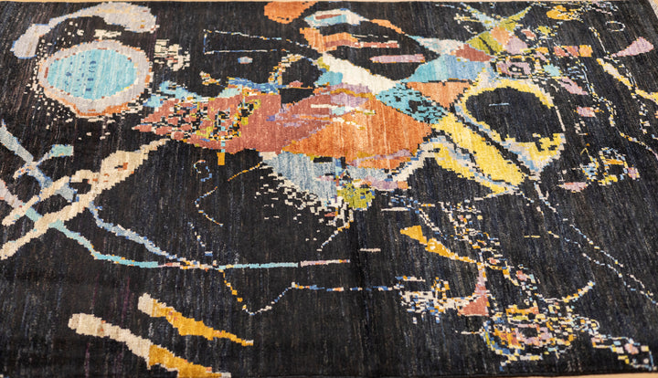 Fine Contemporary Wool Rug 4'0" x 5'10"