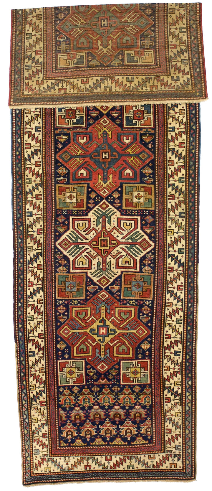 Fine Antique Akstafa Rug 3’7” x 11’6”